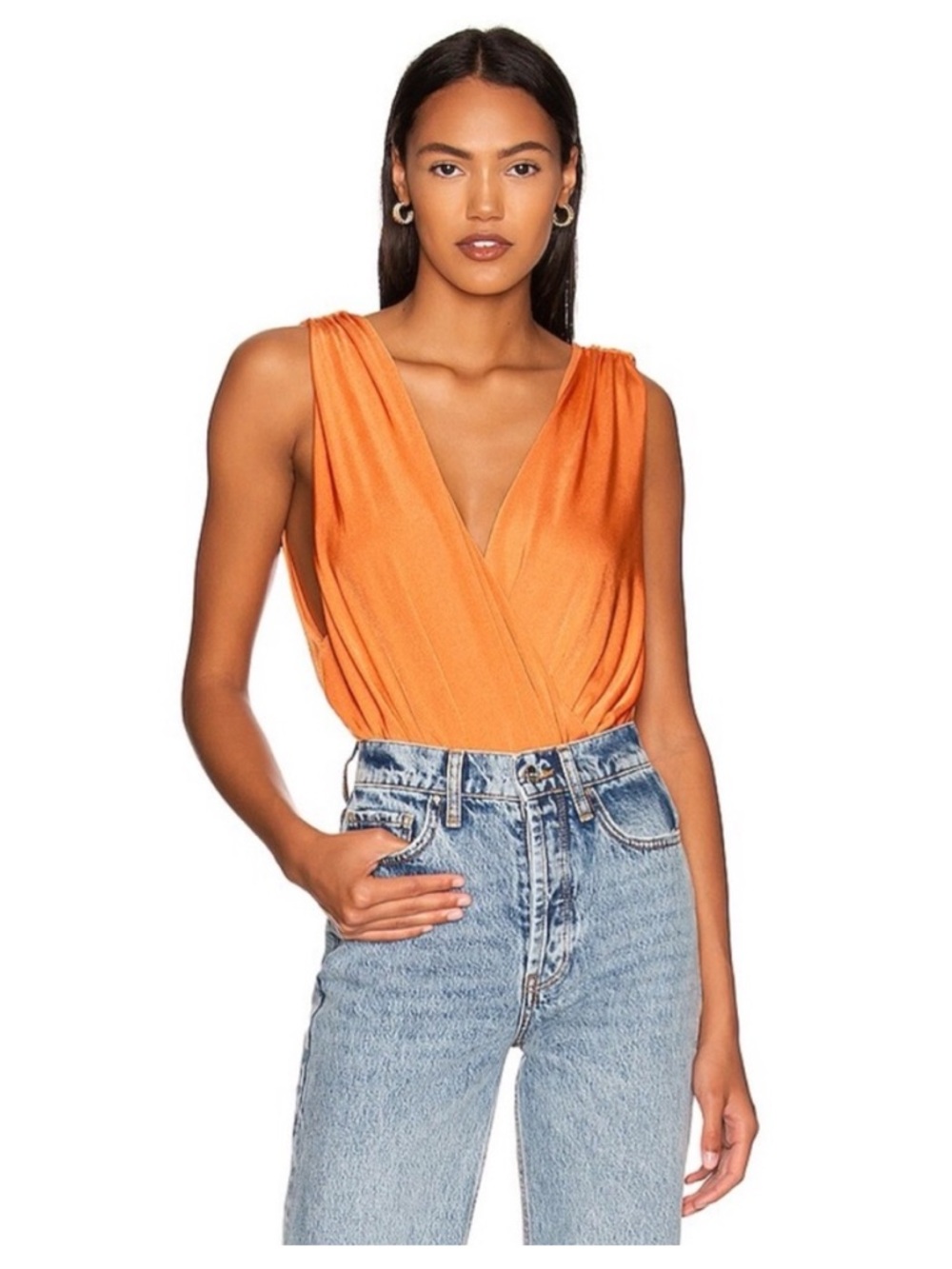 BNWOT Free People Night Owl Bodysuit in Super Tropical XS